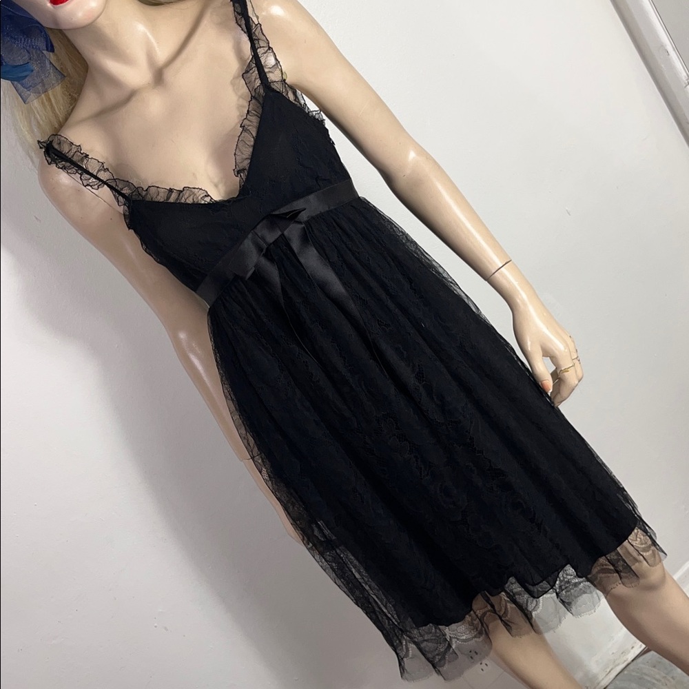 Anna Molinari Black Lace Dress - Picture 3 of 11